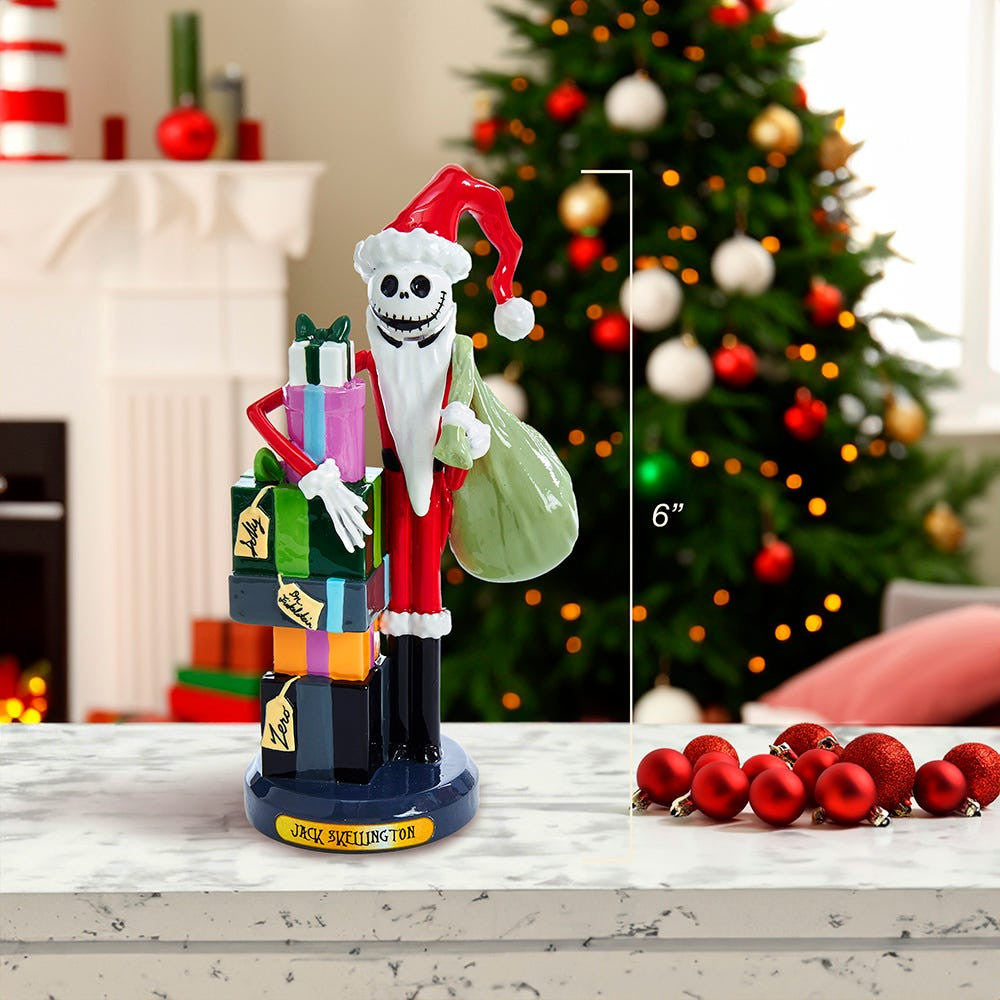 6" Disney© The Nightmare Before Christmas Jack Skellington Nutcracker