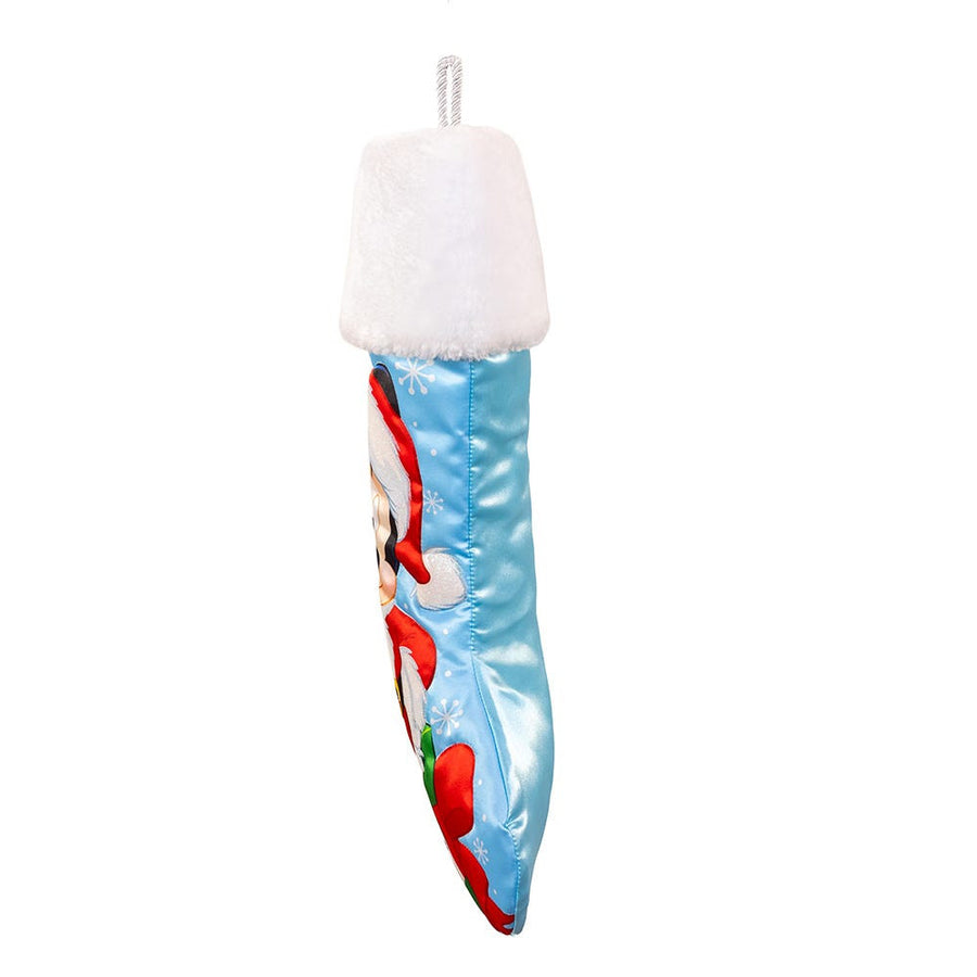 Disney© Santa Mickey Mouse Stocking With Plush Cuff