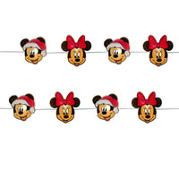 9' Battery Operated 20L Disney© Mickey and Minnie LED Fairy Light Set In PDQ