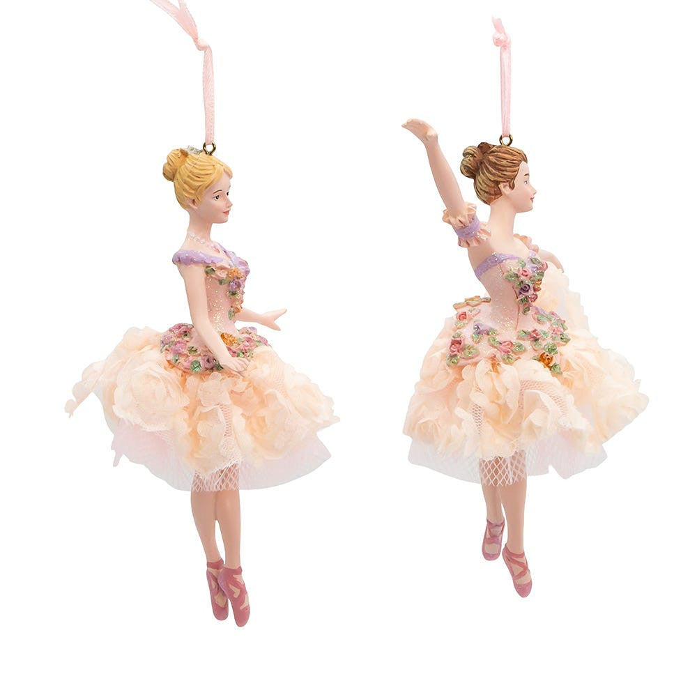 Blush Pink Ballerina Ornaments