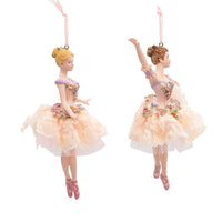 Blush Pink Ballerina Ornaments
