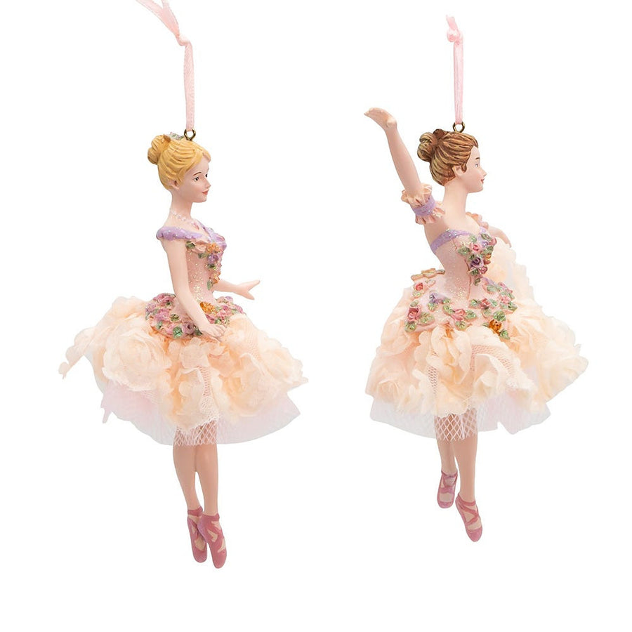 Blush Pink Ballerina Ornaments