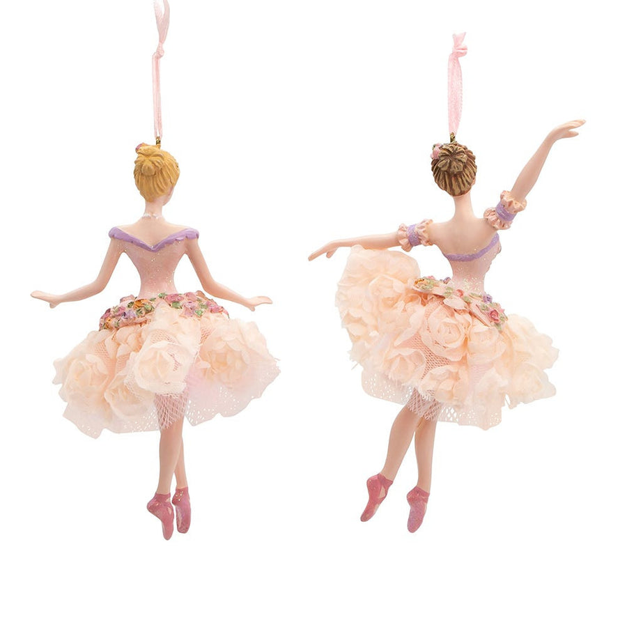 Blush Pink Ballerina Ornaments