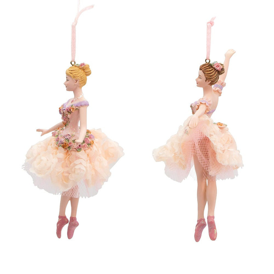 Blush Pink Ballerina Ornaments