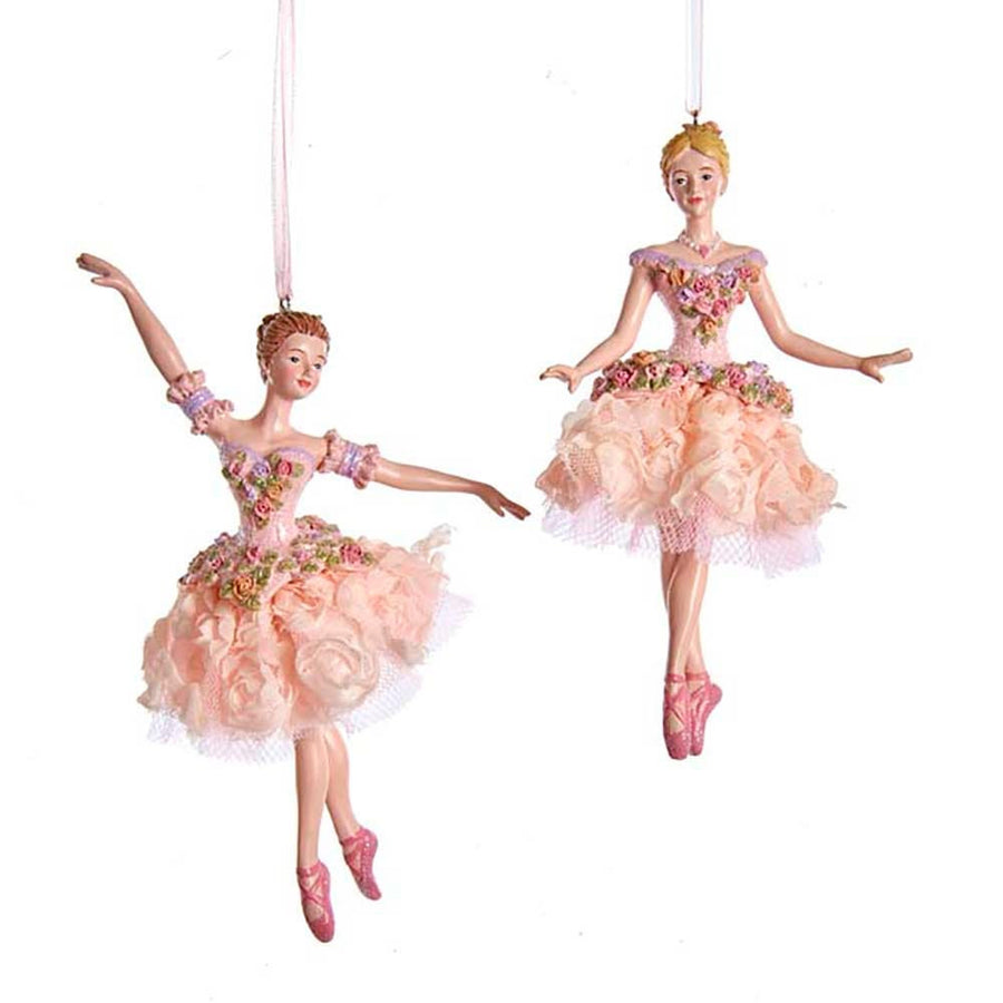 Blush Pink Ballerina Ornaments