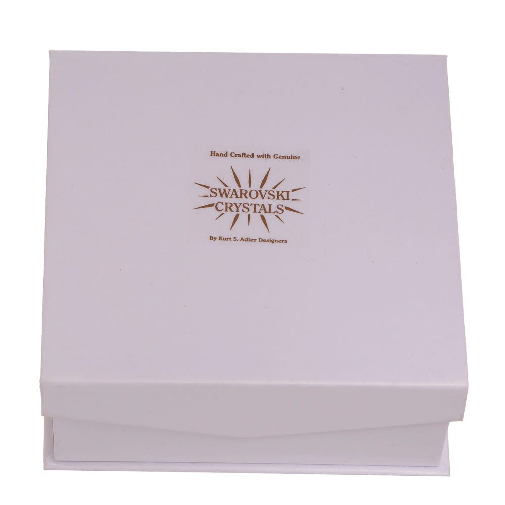 Elegant Snowflake Ornament with Swarovski® Elements