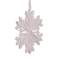 Elegant Snowflake Ornament with Swarovski® Elements