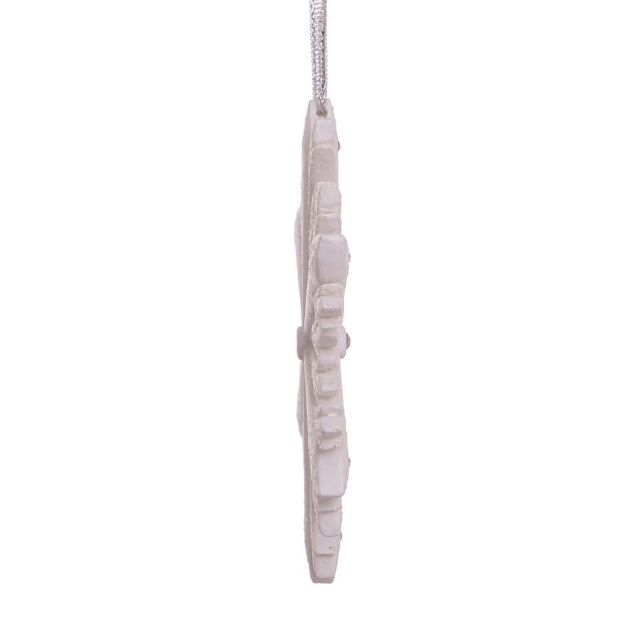 Elegant Snowflake Ornament with Swarovski® Elements