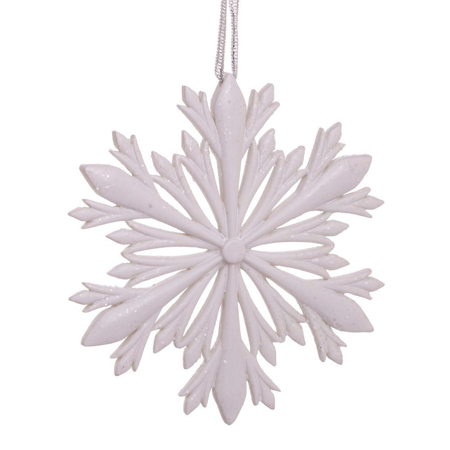Elegant Snowflake Ornament with Swarovski® Elements