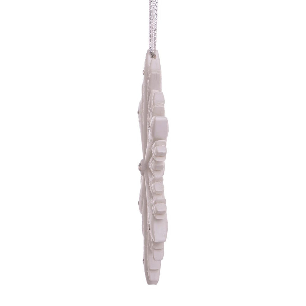 Elegant Snowflake Ornament with Swarovski® Elements
