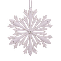 Elegant Snowflake Ornament with Swarovski® Elements
