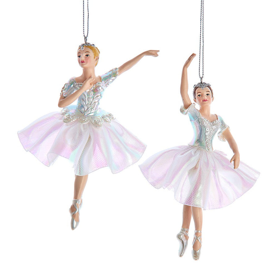 Opalescent Ballerina Ornaments