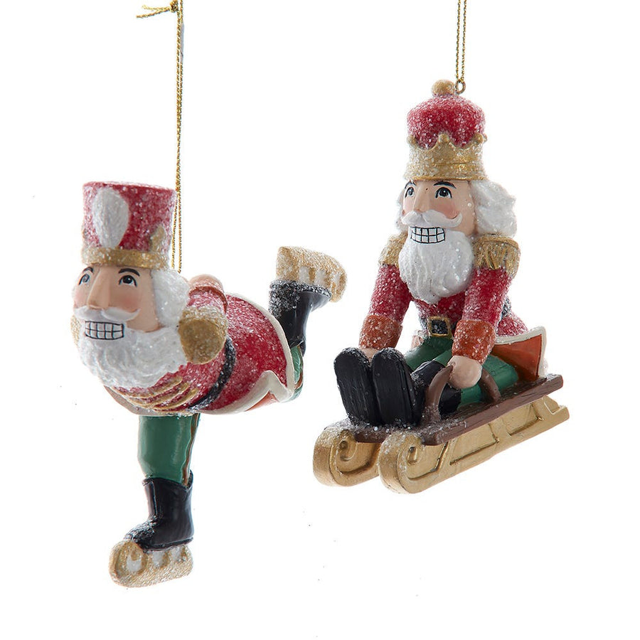 4.25" Comfort & Joy Nutcracker Ornaments
