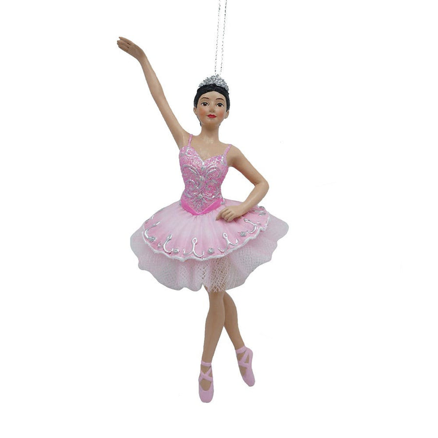 Pink Latina Ballerina Ornament