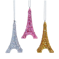 Bedazzled Collection™ Eiffel Tower Ornaments