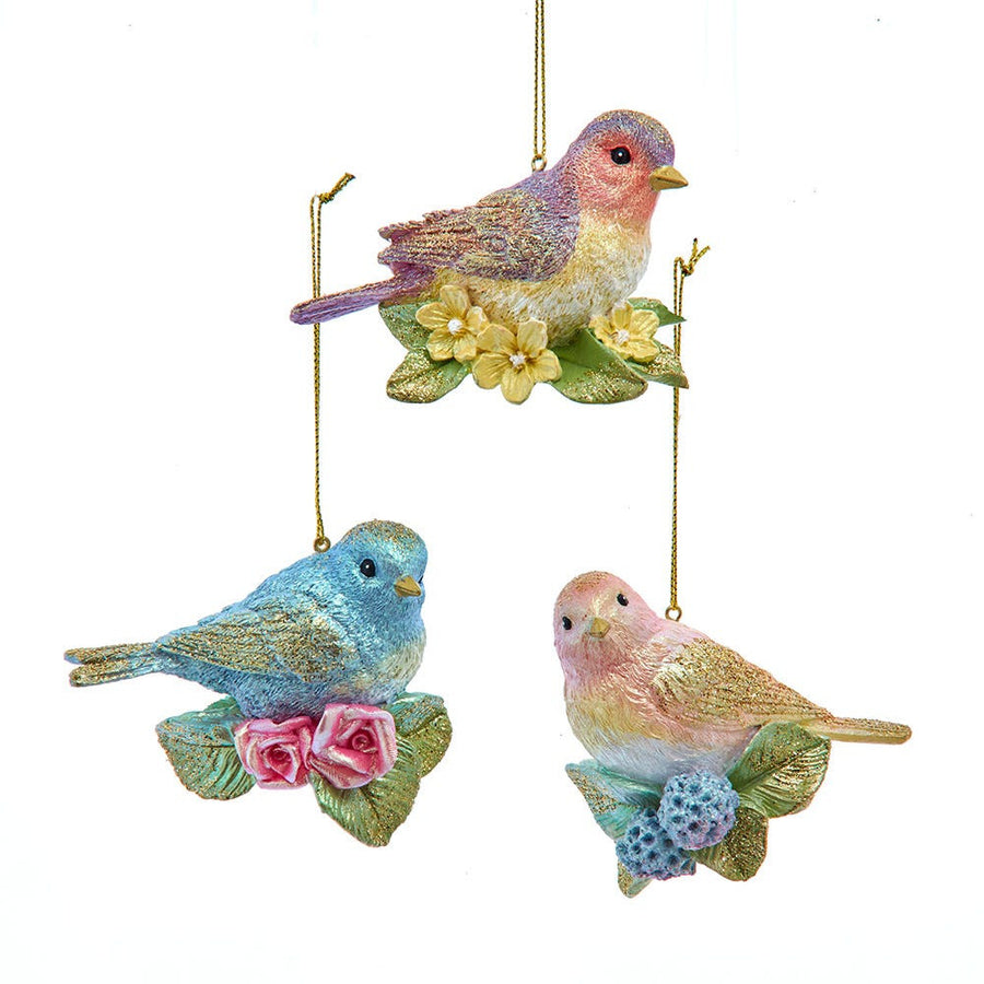 Fancy Bird Ornaments