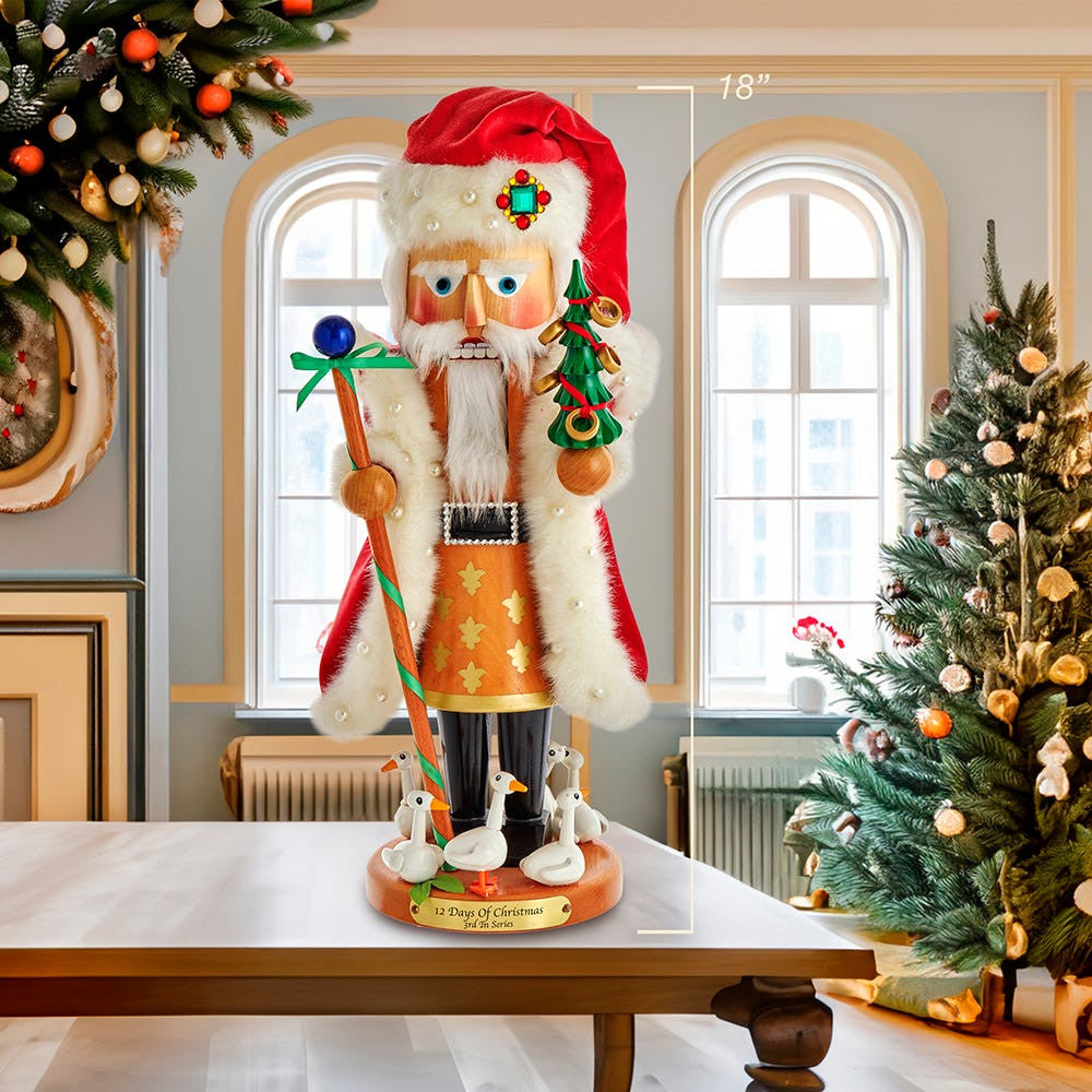 18" Steinbach 12 Days Of Christmas Musical Nutcracker, Part 3