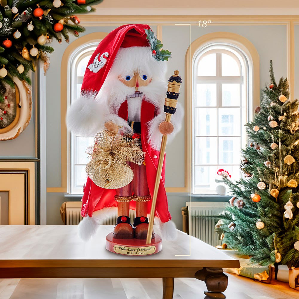 18" Steinbach 12 Days Of Christmas Musical Nutcracker, Part 4