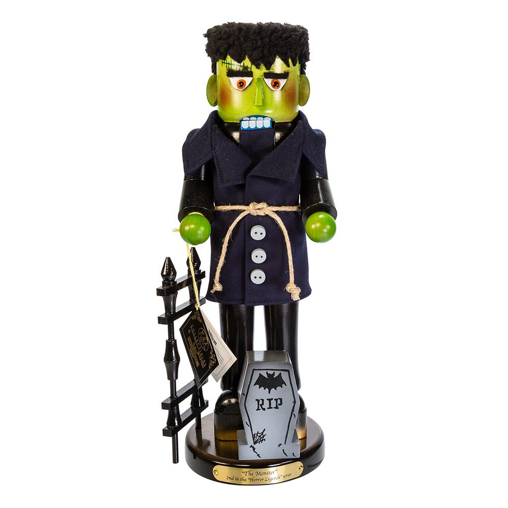 16.5" Steinbach Frankenstein Monster Nutcracker, Signed
