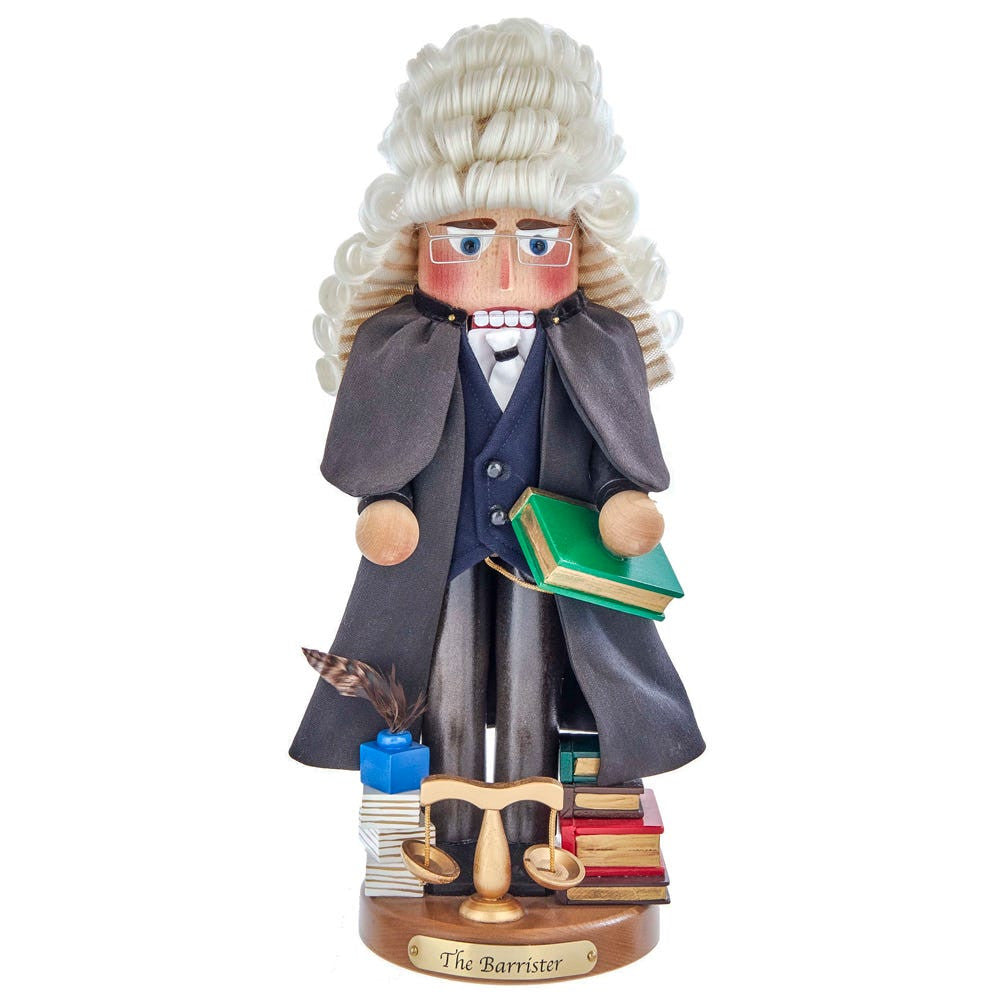 17" Steinbach Barrister Nutcracker