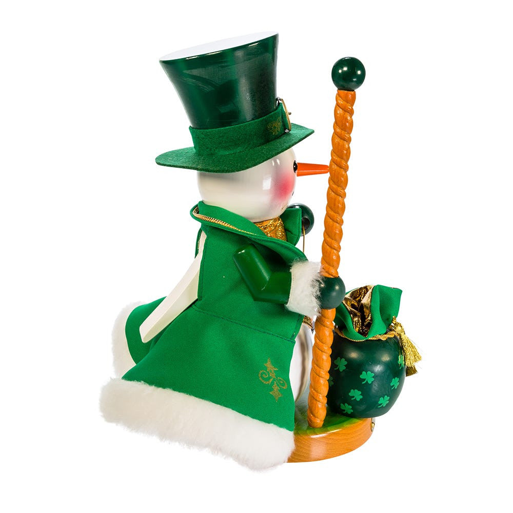 12.5" Steinbach Irish Snowman Nutcracker