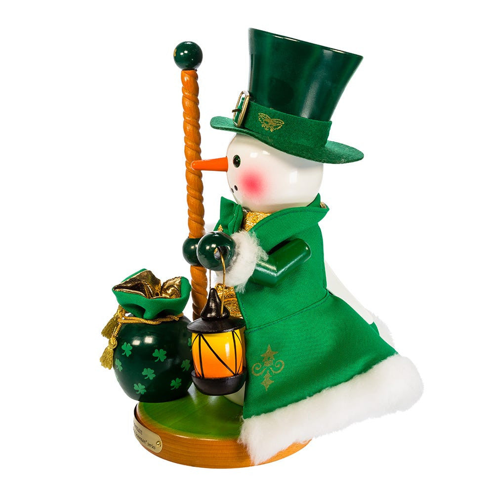12.5" Steinbach Irish Snowman Nutcracker