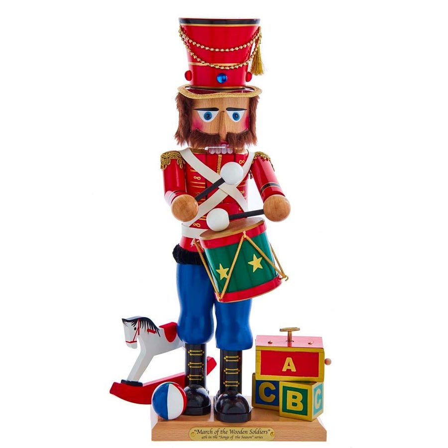 18" Steinbach March Of The Wooden Soldier Musical Nutcracker