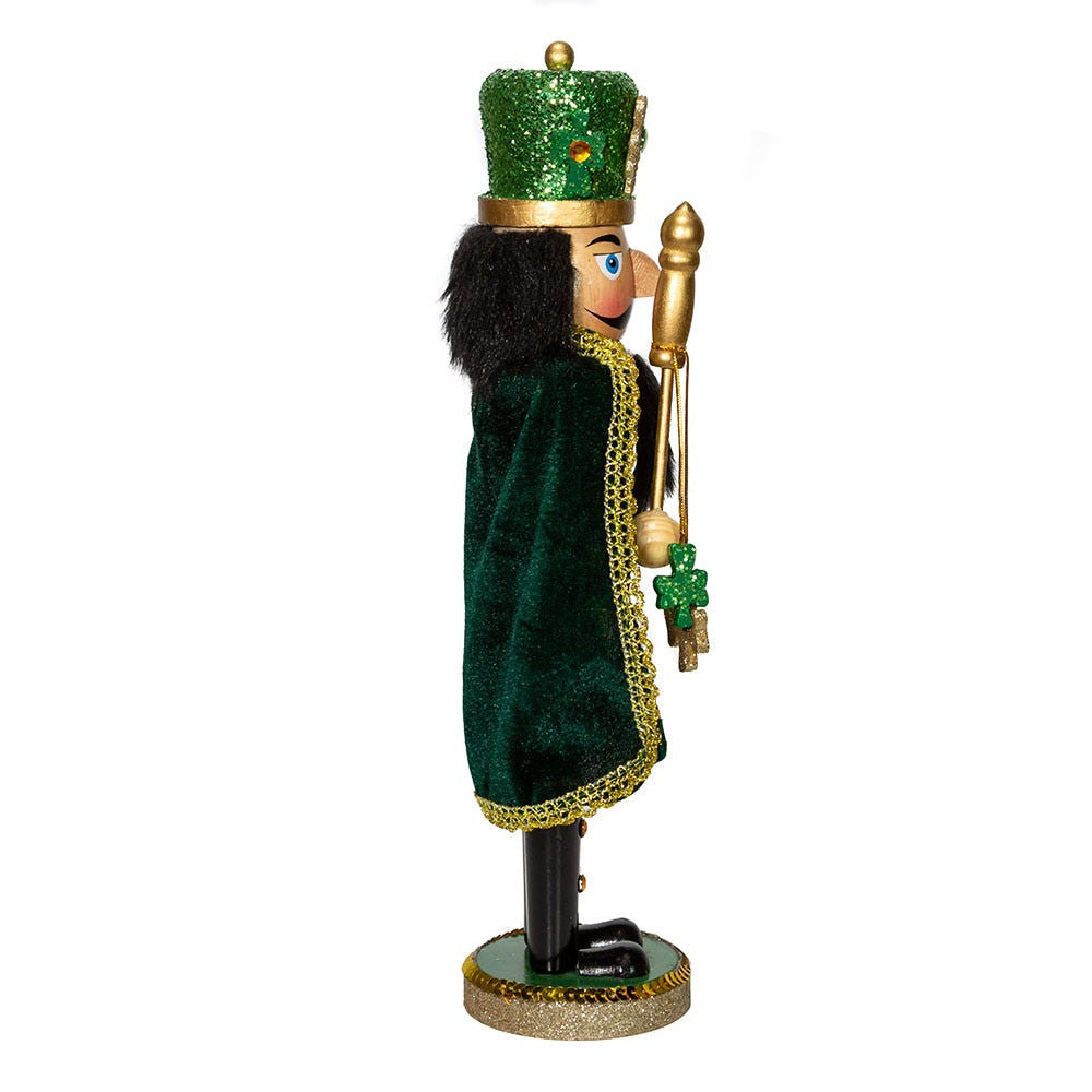 15" Irish Nutcracker With Cape