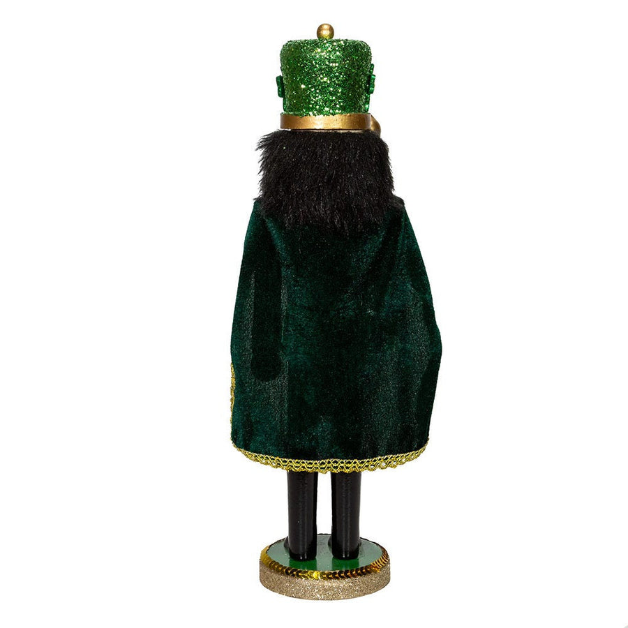 15" Irish Nutcracker With Cape