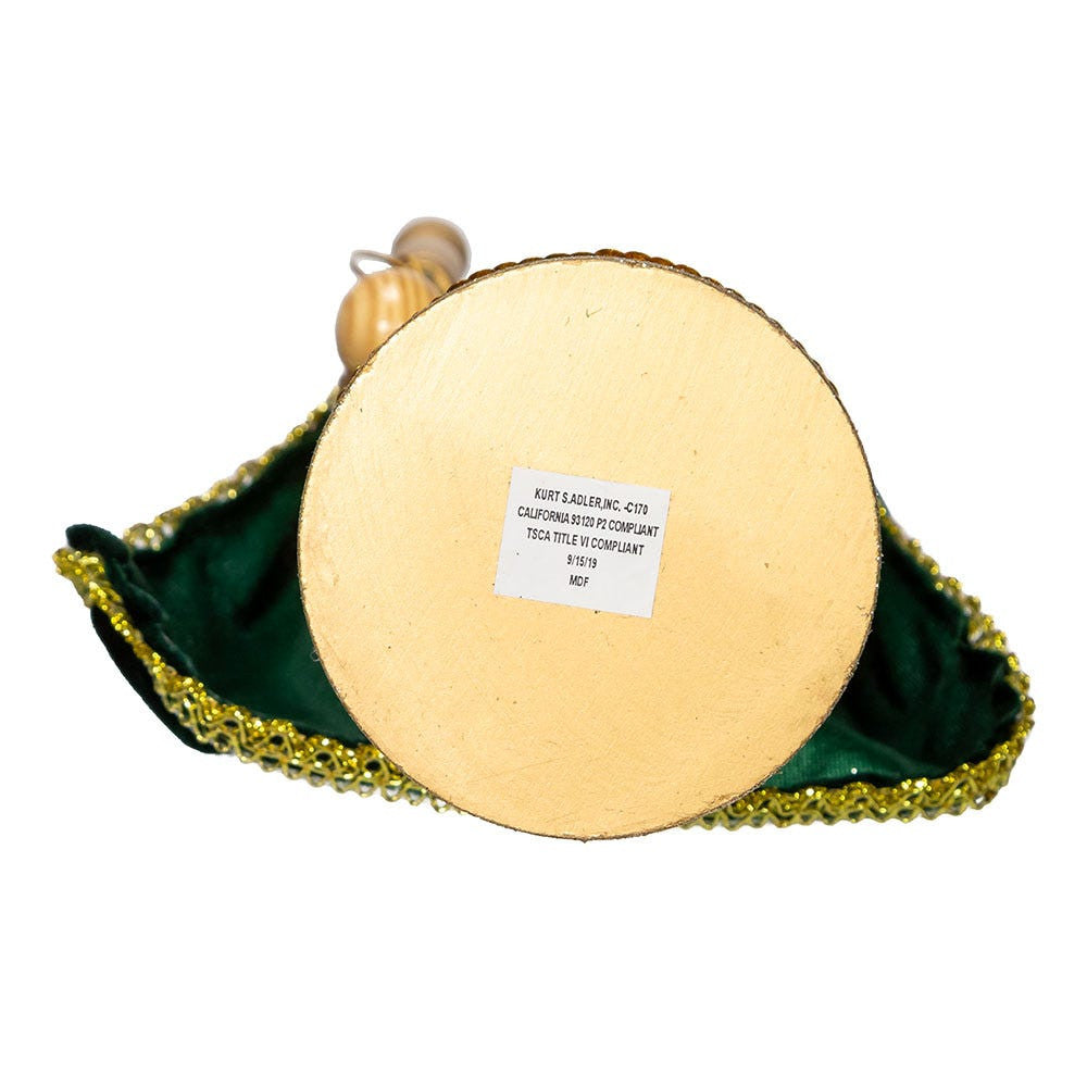 15" Irish Nutcracker With Cape