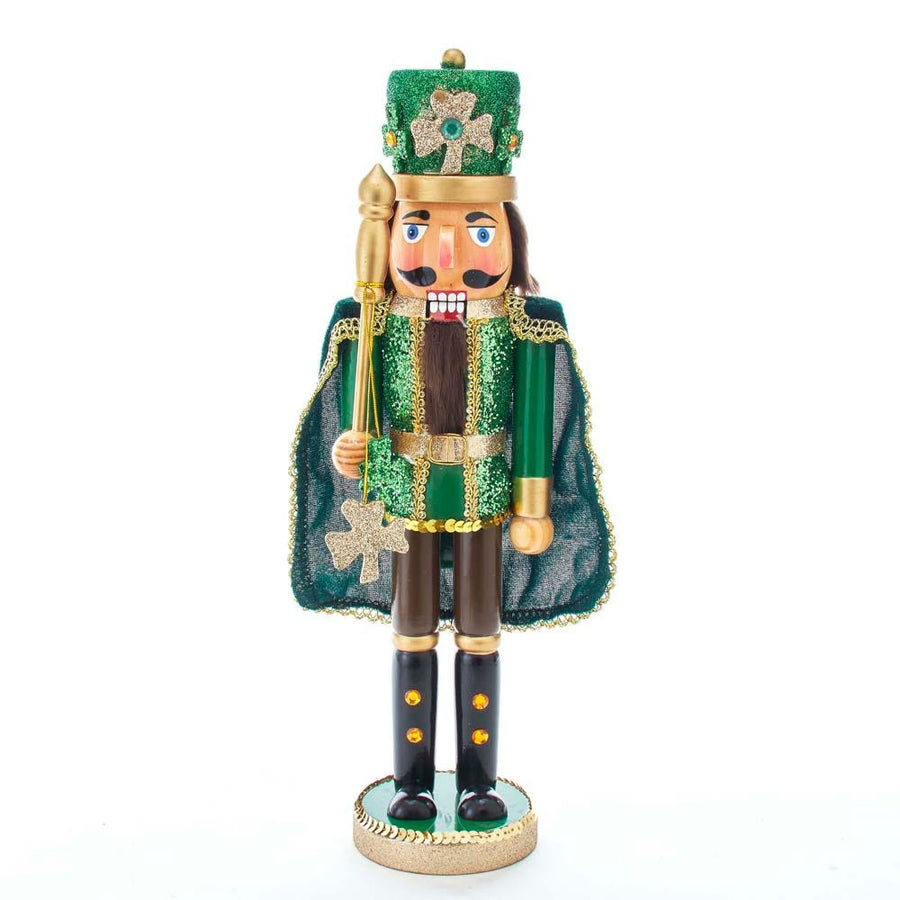 15" Irish Nutcracker With Cape