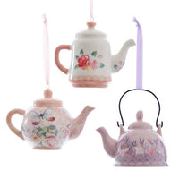Boho Chic Teapot Ornaments