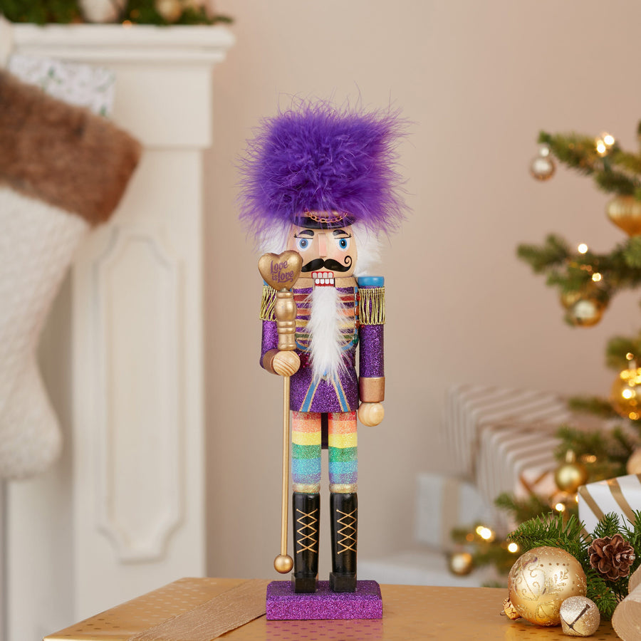 15" Pride Nutcracker