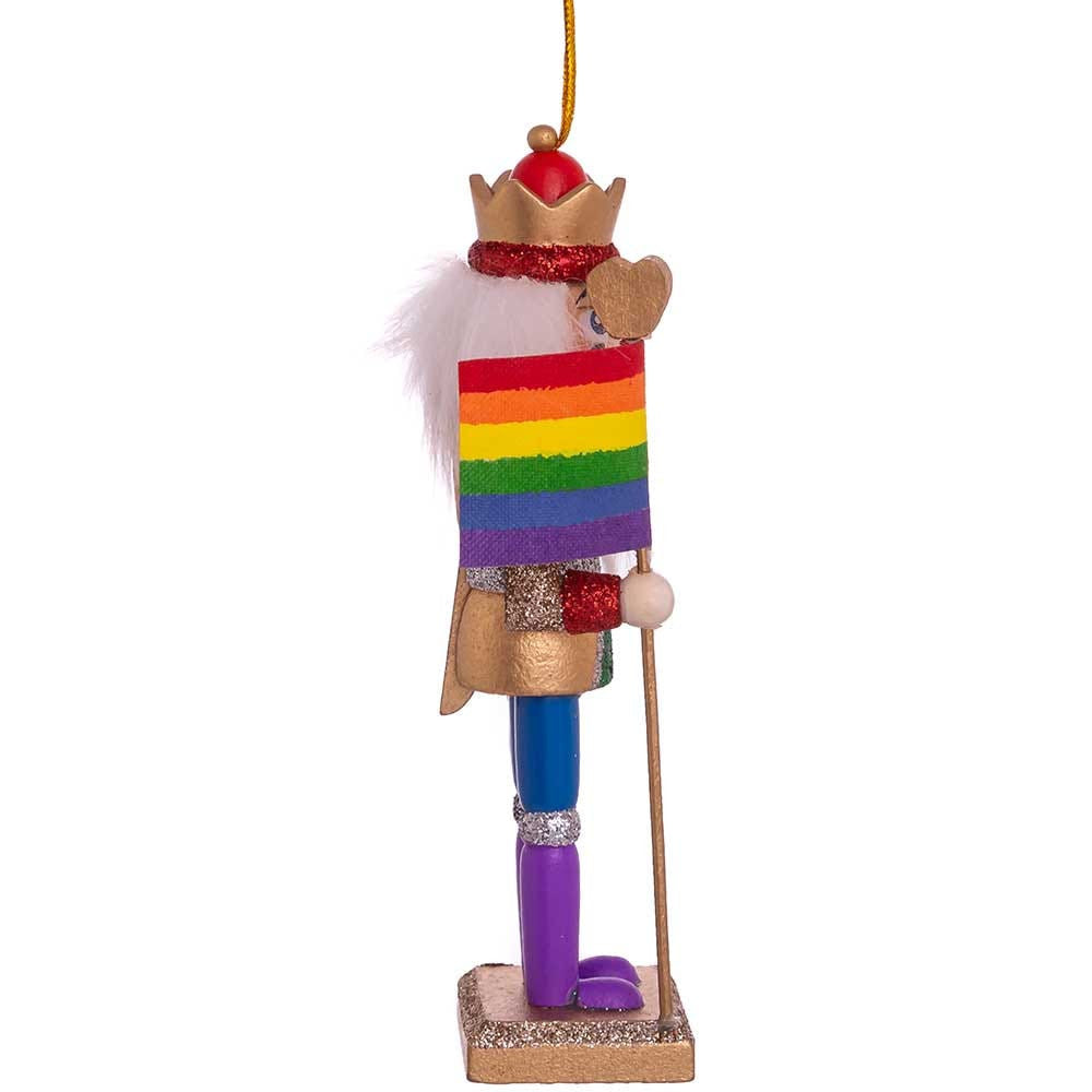 6“ Gay Pride Nutcracker Ornament
