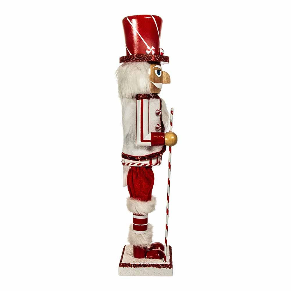 15" Peppermint Nutcracker