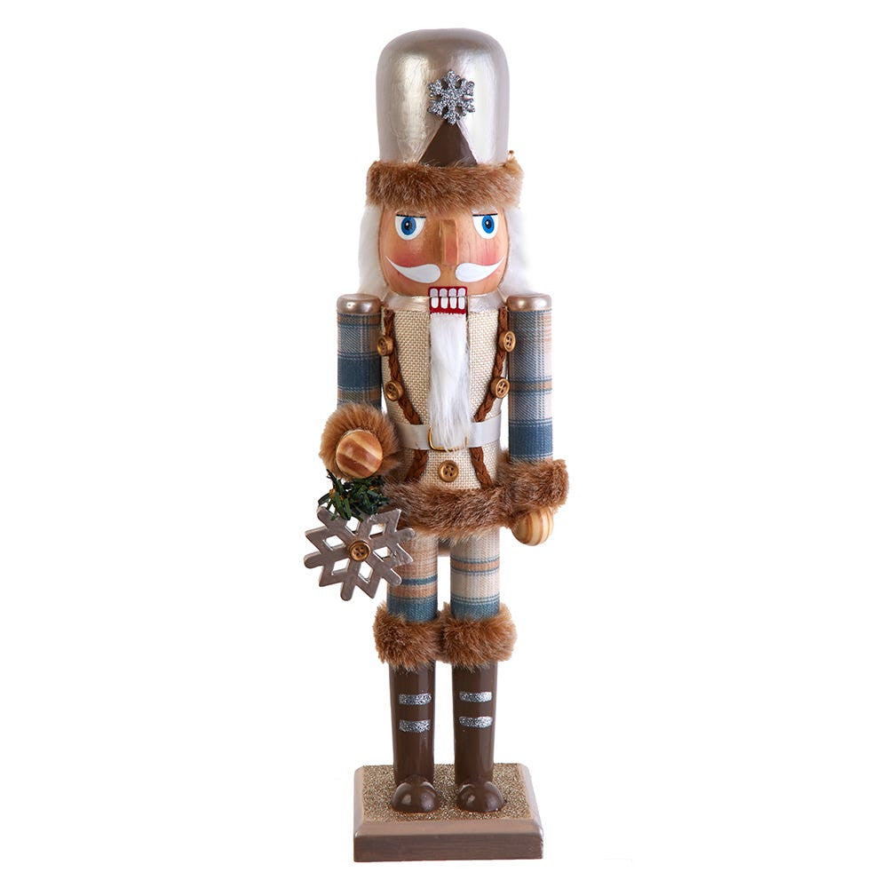 15“ Rustic Glam Nutcracker