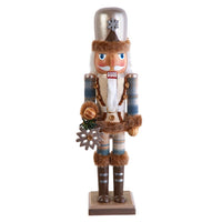 15“ Rustic Glam Nutcracker