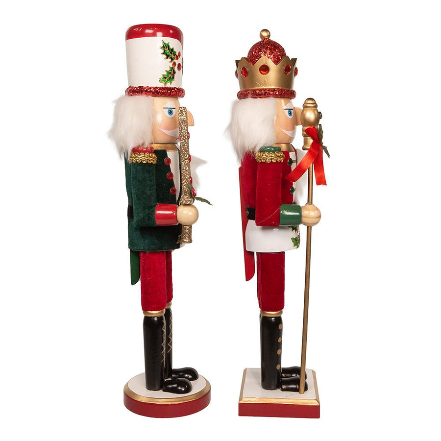 15“ Holly and Berries Nutcrackers