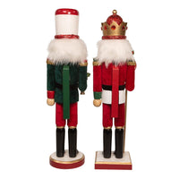 15“ Holly and Berries Nutcrackers