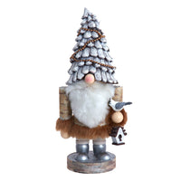 10“ Rustic Glam Gnome Nutcracker