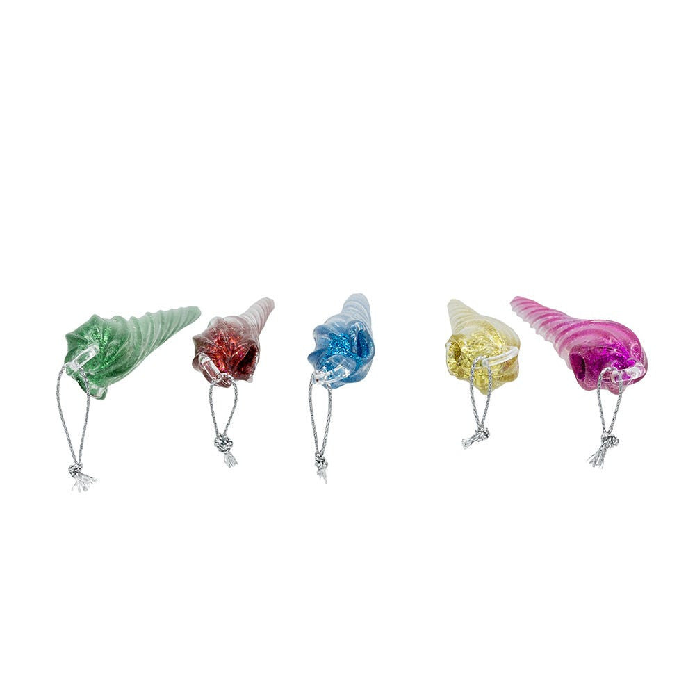 Glass Icicle Ornaments