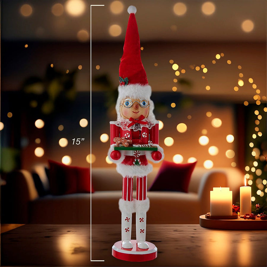 15" Mrs. Claus Nutcracker