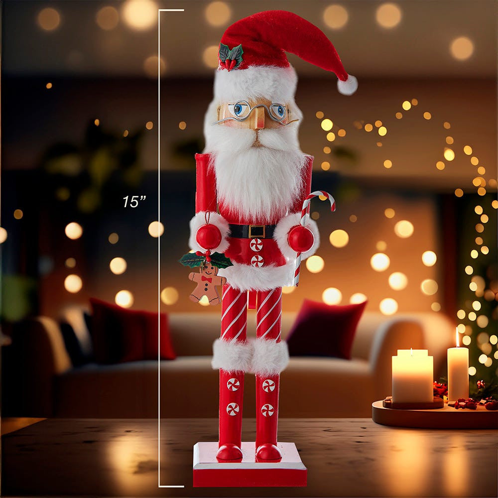 15“ Santa Claus Nutcracker