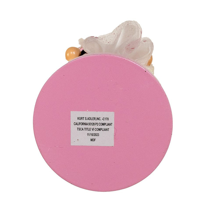 12“ Pink Clara With Brunette Hair Ballerina Nutcracker