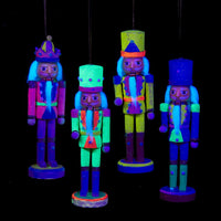 6“ Glow-In-The-Dark Nutcracker Ornaments