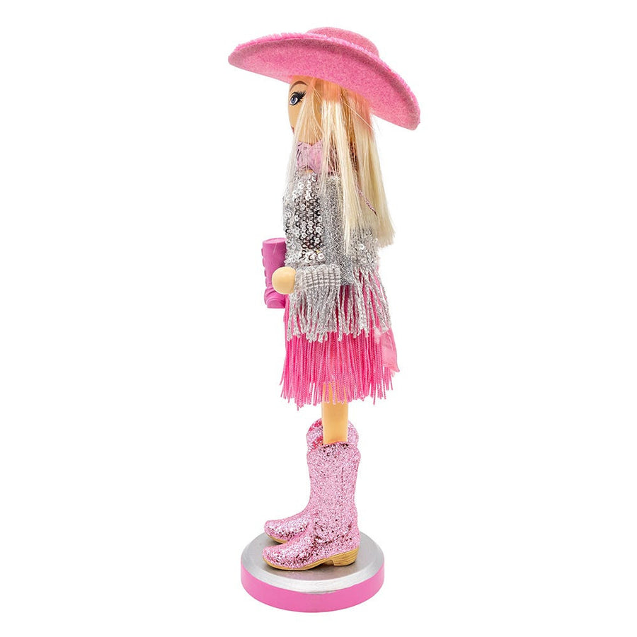 12“ Honky Tonk Cowgirl Nutcracker
