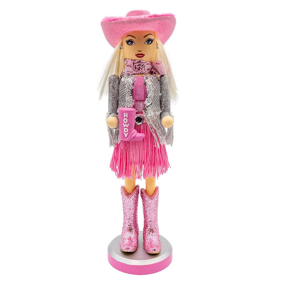 12“ Honky Tonk Cowgirl Nutcracker