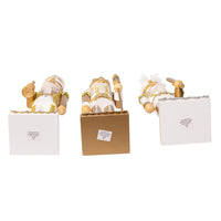 15“ Gold & White Nutcrackers