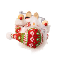 15“ Ski Santa With Christmas Sweater Nutcracker