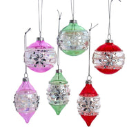 60MM Glass Ball & Drop Ornaments
